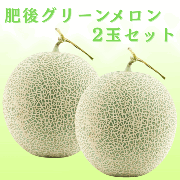 肥後グリーンメロン2玉セット